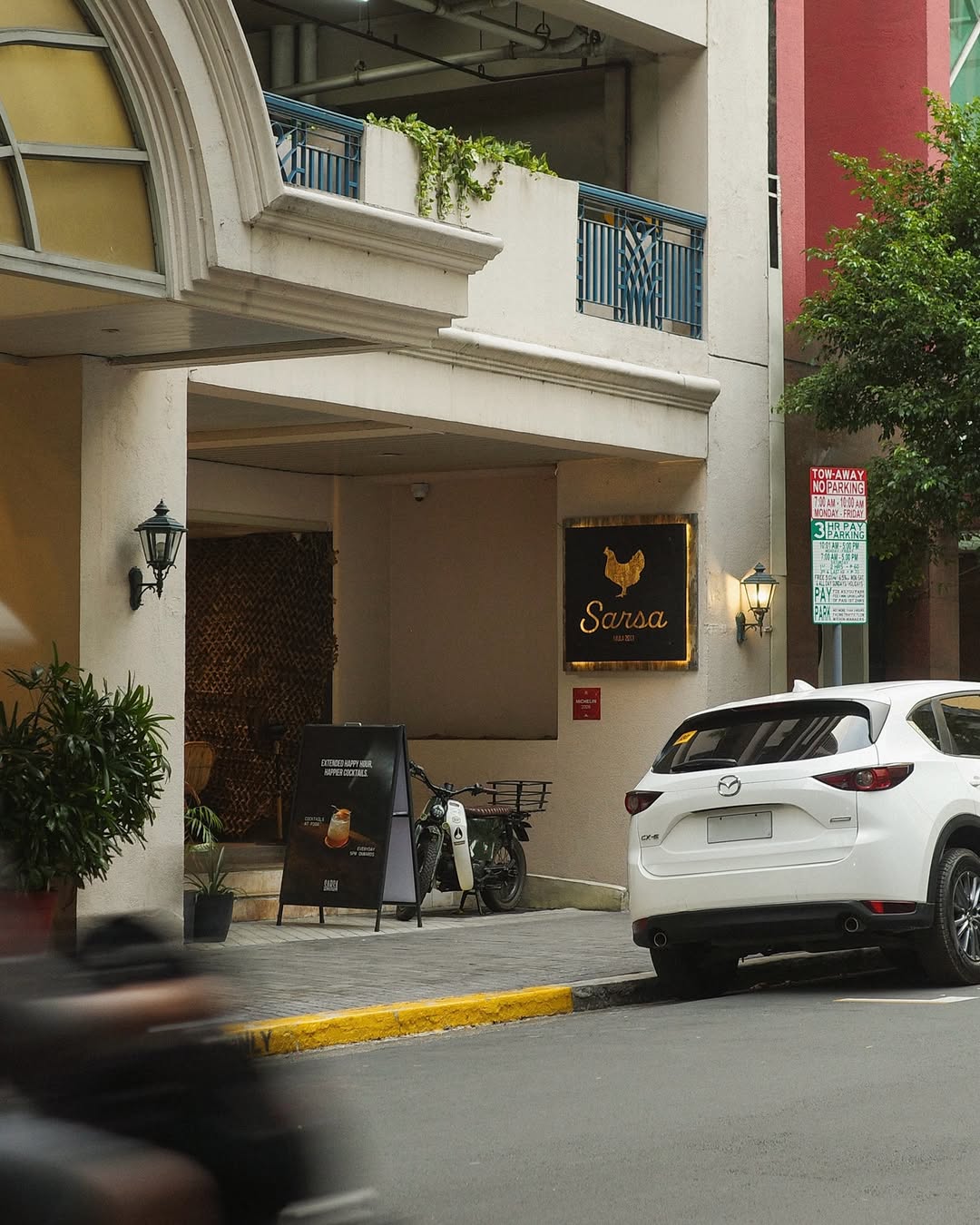 Sarsa — 109 Rada Street exterior, Legazpi Village